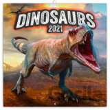 Poznámkový kalendář Dinosaurs 2021