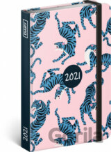 Týdenní diář Blue Tiger 2021