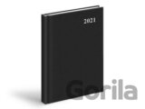 Diář 2021 D801 PVC Black