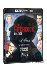 Alfred Hitchcock kolekce (Psycho, Ptáci, Vertigo, Okno do dvora) 4Blu-ray (4K Ultra HD)