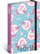 Týdenní diář Unicorn Cat 2021