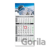 Štandard Eko 3-mesačný nástenný kalendár 2021 s motívom zimnej krajiny