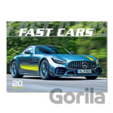 Nástenný kalendár Fast cars 2021