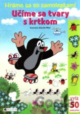 Hráme sa so samolepkami – Učíme sa tvary s krtkom