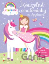 Kouzelné omalovánky se třpytkami: Jednorožci