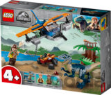 LEGO® Jurassic World 75942 Velociraptor: Záchranná mise s dvouplošníkem