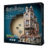 Harry Potter 3D Puzzle: Rodinný dům Weasleyových - Doupě