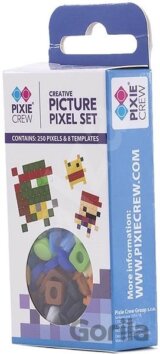 Pixle 250ks s obrázkami modrá
