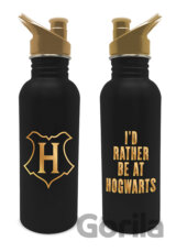 Nerezová outdoor fľaša Star Wars: I'd Rather Be At Hogwarts