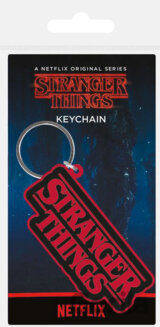 Gumový prívesok na kľúče Stranger Things: Logo