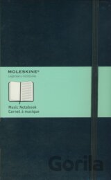Moleskine - notový zápisník čierny