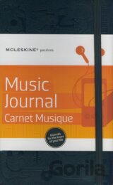 Moleskine Passions - stredný zápisník na hudbu