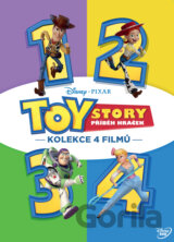 Toy Story: Příběh hraček kolekce 1.-4. 4DVD