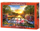 Picturesque Amsterdam with Bicycles