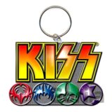 Prívesok na kľúče Kiss: Logo & Icons
