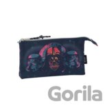 Trojitý peračník na tužky Star Warsy: vzor 12001