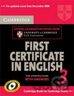Cambridge First Certificate in English 3