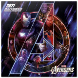 Kalendár Marvel 2021 s plagátom: Avengers Endgame