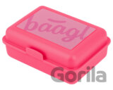 Box na svačinu Baagl Logo růžový