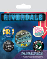 Placky Riverdale: Icons set 5 kusov