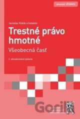 Trestné právo hmotné.