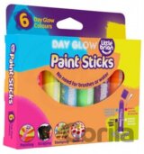 Little Brian Paint Sticks - Zářivé barvy 6 ks