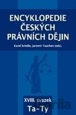 Encyklopedie českých právních dějin, XVIII. svazek Ta - Ty