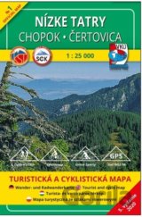 Nízke Tatry Chopok - Čertovica 1:25 000