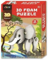3D pěnové puzzle - Slon