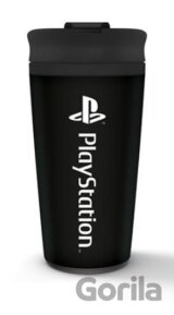 Nerezový cestovný hrnček Playstation: Onyx