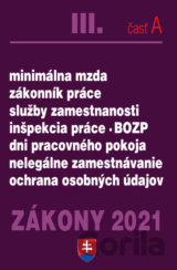 Zákony 2021 III/A - Pracovnoprávne vzťahy a BOZP, Minimálna mzda