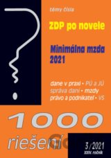 1000 riešení 3/2021 - Zákon o dani z príjmov - novela