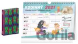 Rodinný kalendár 2021 + darček Týždenný magnetický diár Buddha 2021