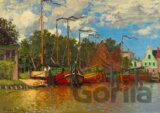 Claude Monet - Boats at Zaandam, 1871