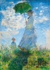 Claude Monet - Woman with a Parasol - Madame Monet and Her Son
