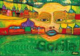 Hundertwasser - Irinaland over the Balkans, 1969