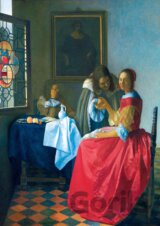 Vermeer- The Girl with the Wine Glass, 1659