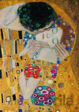 Gustave Klimt - The Kiss (detail), 1908