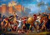 Jacques-Louis David - The Intervention of the Sabine Women, 1799