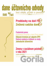 Dane a účtovníctvo 4-5 / 2021 - Zmeny v daniach a v účtovníctve v roku 2021