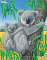Puzzle MAXI - Medvídek Koala s mládětem/25 dílků