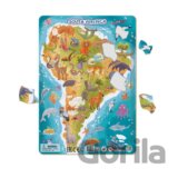 Puzzle rámové Zvířata jižní Ameriky