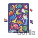 Puzzle rámové Dinosauři