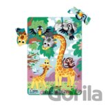 Puzzle rámové - Žirafy