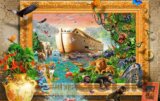 Noah's Ark Framed