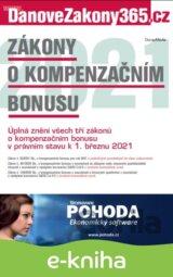 Zákony o kompenzačním bonusu 2021