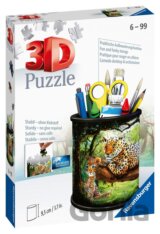 3D Puzzle Stojan na tužky - Divoká příroda