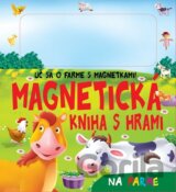 Magnetická kniha s hrami - Na farme