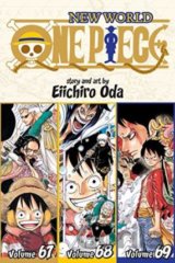 One Piece Volumes 67, 68 & 69