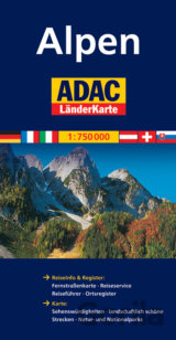 Alpen 1:750 000